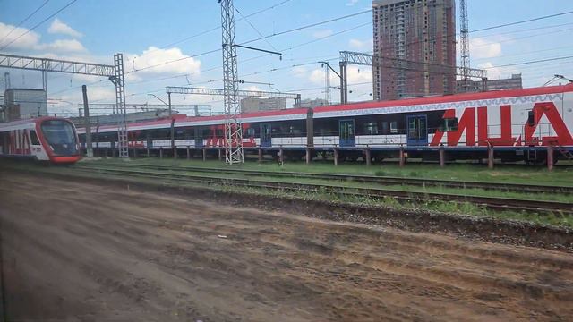 Строительство МЦД1 МЦД4 Беговая - Белорусский вокзал 04.08.2023 г. смотреть онлайн