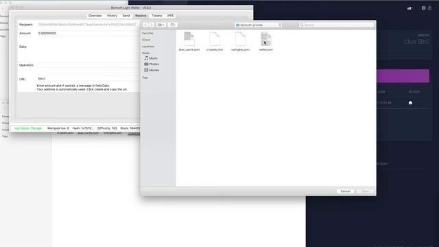 Bismuth tk wallet - load wallet.json смотреть онлайн