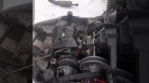 Поломка снегохола Ямаха Викинг 540-3.