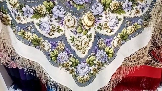 Платки 146 шёлковая бахрома смотреть онлайн