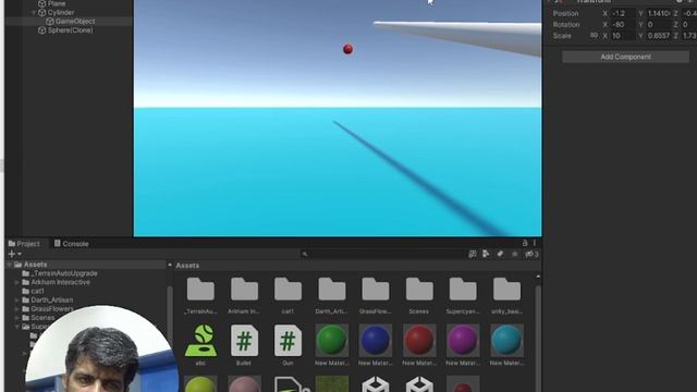 Unity 3D | Gun Bullet Game | Collider | Tag | Move | Collision | Unity3D | Urdu | Hindi смотреть онлайн