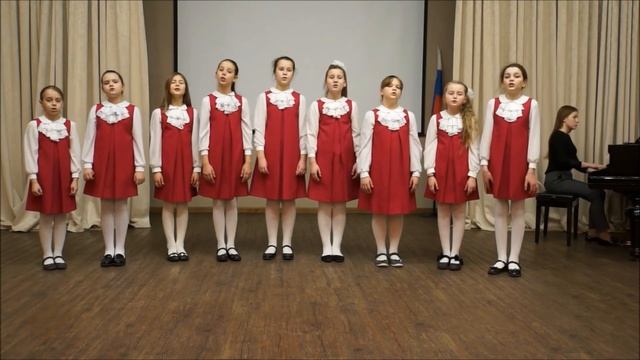 Вокальный ансамбль Младшего хора. Музыка Гретри, слова народные "Спор". смотреть онлайн