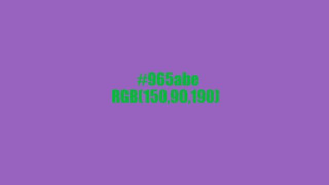 #965abe RGB(150,90,190) смотреть онлайн