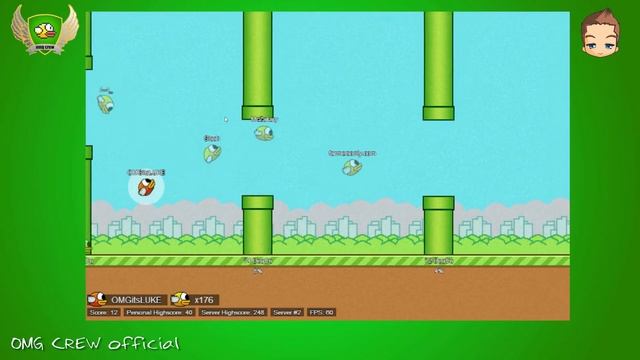 FLAPPY BIRD MMO - WITH OMGitsLUKE смотреть онлайн