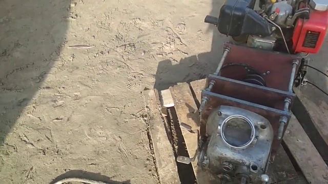 Дизельный двигатель 6 л.с. КПП Днепр. смотреть онлайн