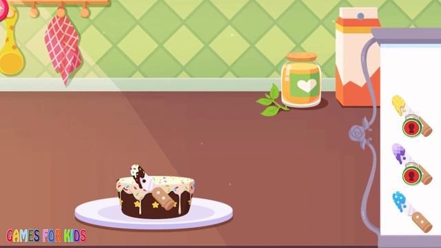 Candy's Cake Shop By Libii Games Kids Learn How To Make Cake Games For Kids смотреть онлайн