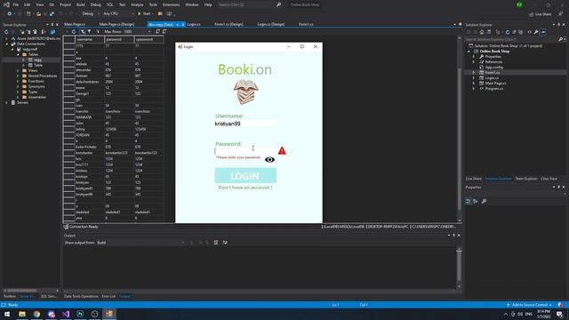 C#/SQL Server - Registration Form Final Product смотреть онлайн