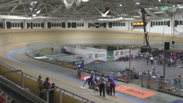 Чемпионат и первенство России. Велосипедный спорт. Трек. Омск. 2023. День 1. смотреть онлайн