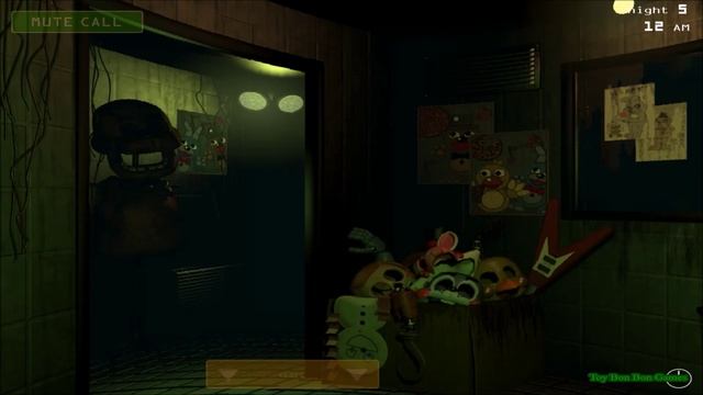 Five Nights at Freddy's 3 Full Playthrough Nights 1-6, Minigames, Endings, Extras + No Deaths! (New смотреть онлайн