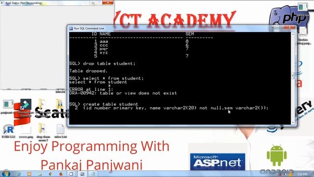 Oracle in Hindi By Pankaj Panjwani #10 | primary key constraint смотреть онлайн