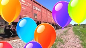 Учим вагоны и поезда для детей. Викторина угадай вагон