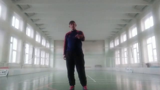 Домашняя тренировка по бадминтону! Быковский С.М. (18 мая) смотреть онлайн