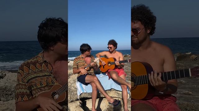 Me Gustas Tu - Manu Chao - Cover on the beach смотреть онлайн