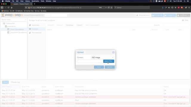 Intro to Proxmox VE Part 3: Upload an ISO Image (2020) | Practical IT смотреть онлайн