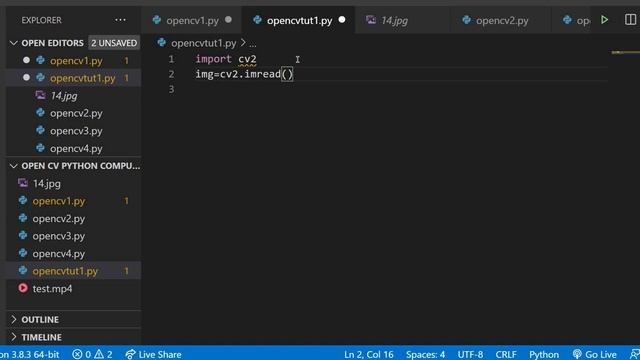 Open-cv :1 Loading and Reading image in opencv | Python | смотреть онлайн