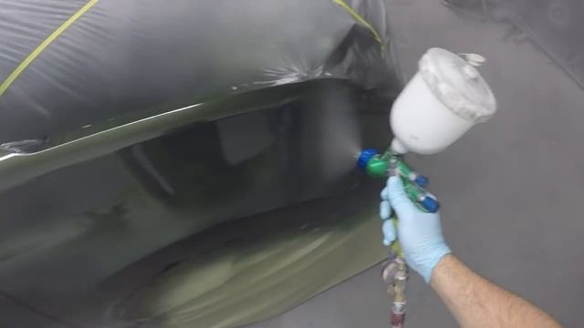 Как Покрасить Авто (проект ЗЕЛЁНКА)-часть 3 смотреть онлайн