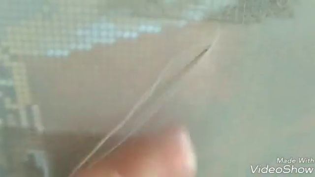 Как я закрепляю нить без узлов на изнанке смотреть онлайн