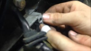 Ремонт левой крышки картера питбайка.