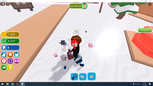 Я люблю играть в Роблокс. Новый качок.УРААА! смотреть онлайн