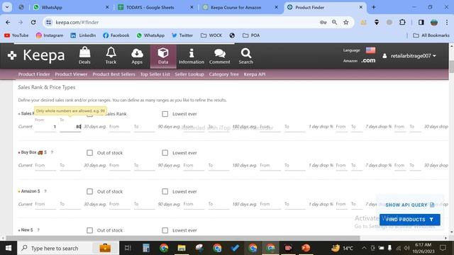 How to find products by using Keepa Filters | Keepa full course | Amz Product Research Through Keep смотреть онлайн