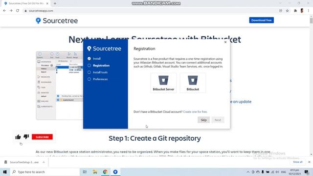 Installing Sourcetree - Video: 01 - Github with sourcetree смотреть онлайн