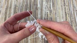 Снежинка ❄️  Вяжем крючком