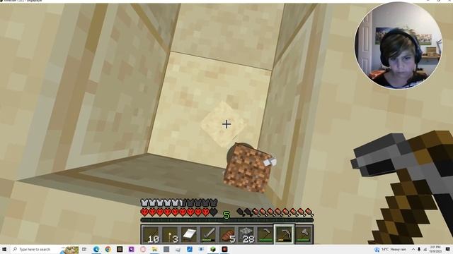 Getting full iron armor ep2 [Of hardcore minecraft] pt1 {i didnt finish} смотреть онлайн