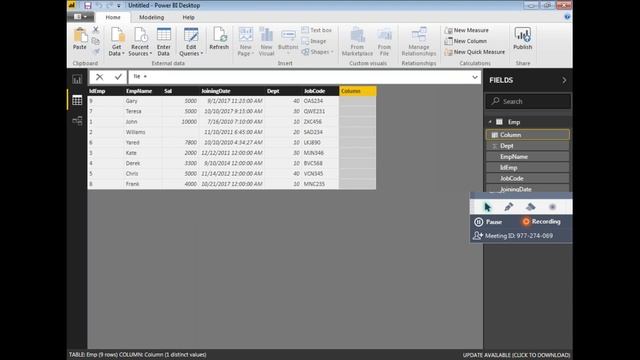 EDATE Function in Power BI | DAX EDate Function смотреть онлайн