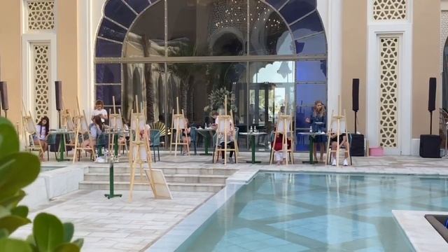 ART-TIME in hotel Rixos Premium Saadiyat Island. Детский художественный мастер класс смотреть онлайн