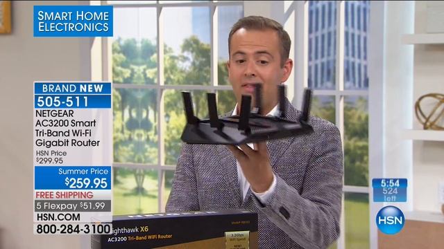 NETGEAR Nighthawk X6 AC3200 Smart 3Band WiFi Router смотреть онлайн