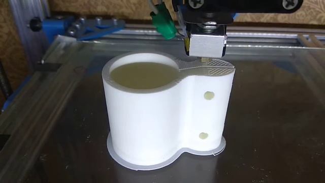 Хомут для мотора мини сверлильного станка - 3D печать (D-BOT CoreXY)