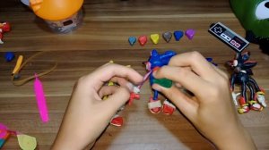 Фигурки Соник из пластилина #1 - Sonic The Hedgehog | Соник Бум, Супер Соник, Шедоу и Соник.exe