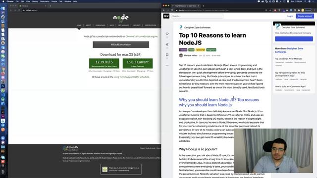 ليه لازم نبدأ نتعلم Node JS - Start Learn NodeJS Now смотреть онлайн