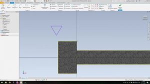 Проецирование геометрии Inventor