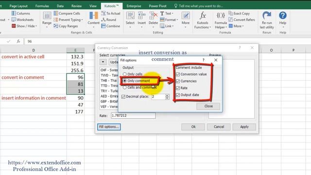 Quickly Convert Currency (USD To EURO / USD To GBP) In Excel смотреть онлайн