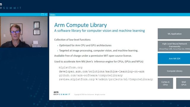 [Arm DevSummit - Session] Arm Neoverse On CPU Machine Learning смотреть онлайн