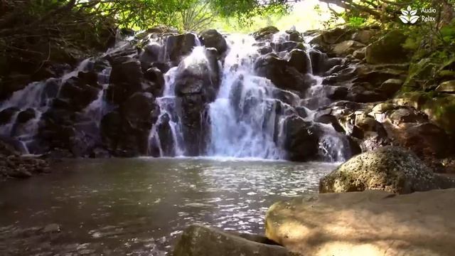 Cascading Waterfall Sounds (no Music). (4k) 10 Hours Nature Noise For Sleep And Relaxation.