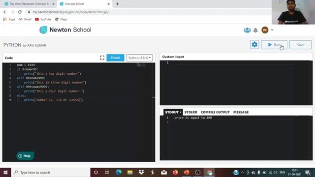 PYTHON CRASH COURSE||EP-7||NEWTON SCHOOL смотреть онлайн