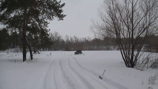 Вездеход Филин, испытания вездехода по снегу! Поездка на озеро с приключениями!!! смотреть онлайн