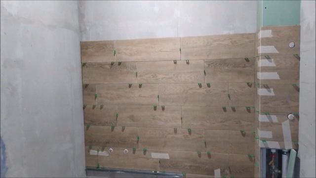 Ремонт в ванной. Подготовка стен и укладка плитки. смотреть онлайн