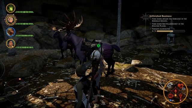 Dragon Age Inquisition. 2 mounts glitch смотреть онлайн