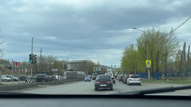 ПОЕЗДКА ПО КРАСНОЯРСКУ. Правый берег: ул. Семафорная и ул. Матросова смотреть онлайн