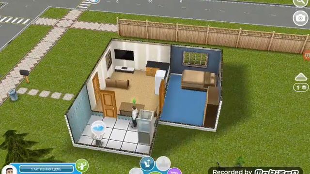 #1серия игры The Sims Free Play симс появляется в городе и начал развиваться