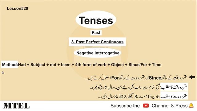 Tenses[Past Perfect Continuous]{Complete} смотреть онлайн
