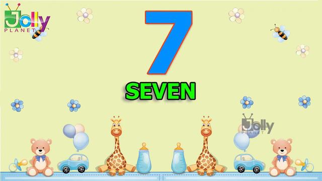 Backward Counting 20 To 1 | Numbers For Children | Reverse Counting For Kids 20 - 1 || Jolly Planet