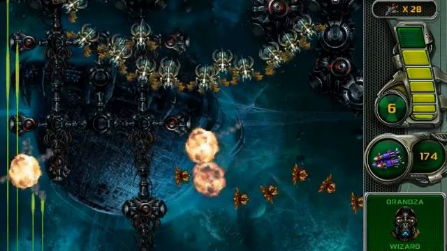 Star Defender 4 - Straight Missile-only Challenge