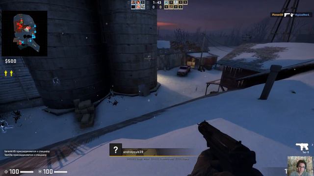 Botanik первый раз играет в CS:GO! Counter-Strike: Global Offensive смотреть онлайн