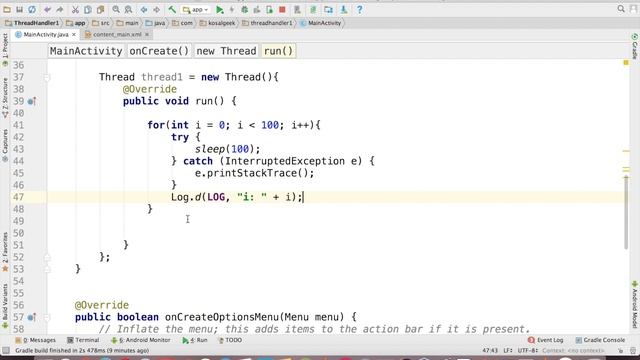 How to Use Multi Thread & Handler in Android смотреть онлайн