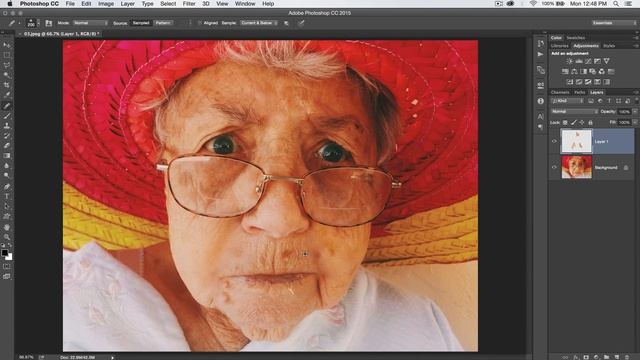 #PSin30 - How to Remove Wrinkles in Photoshop (FAST) смотреть онлайн