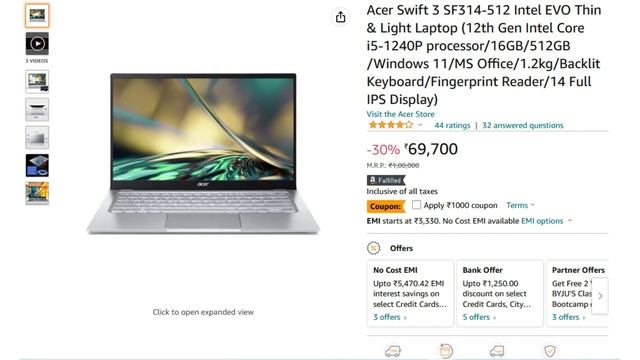 Top 5 Best Productivity Laptop Under ₹70000 (2023) ⚡ Best laptop under 70000 for 4K Editing & Gamin смотреть онлайн
